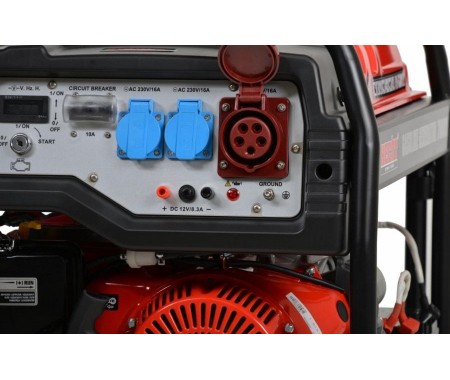 Trojfázový generátor elektriny - HECHT GG 8000